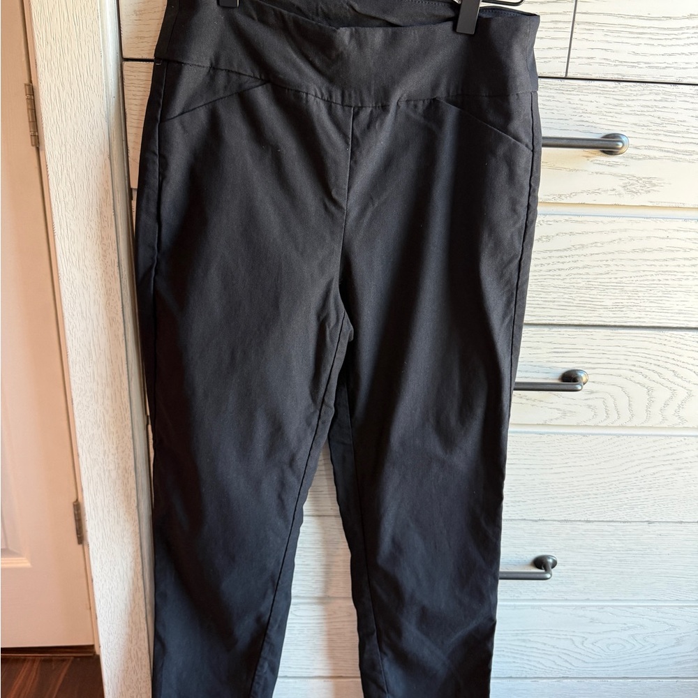 Tribal Black Stretch Ponte Leggings